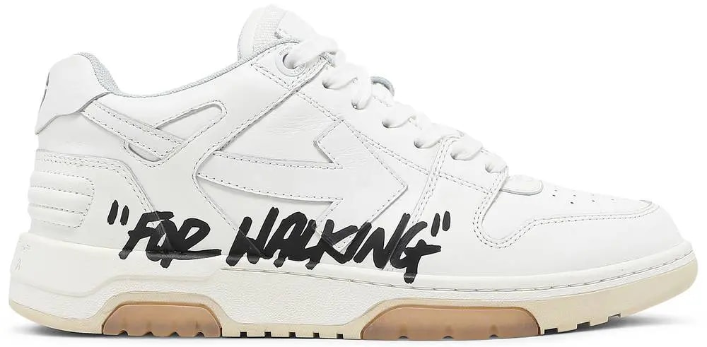 Giày Off-White Out of Office Low 'For Walking White Black' OMIA189R21LEA002-0101 — kich-thuoc: 41