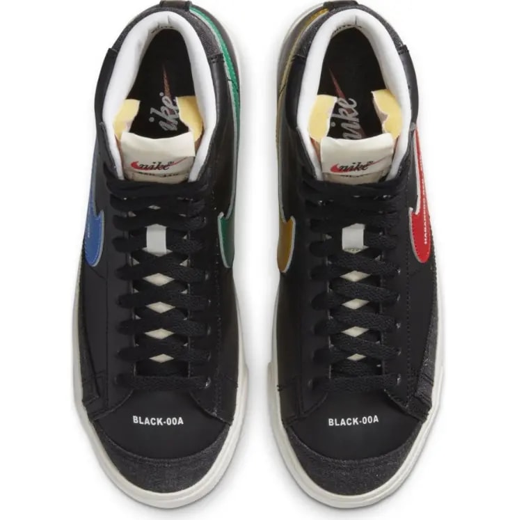 Giày Nike Blazer Mid 77 'Color Code Black' DA2142-046 — ảnh 3