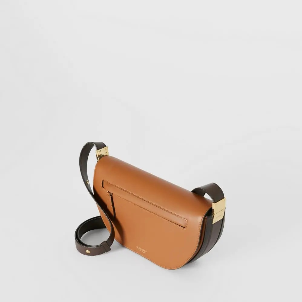 Túi Burberry Small Two-tone Leather Olympia Bag 'Warm Tan' — ảnh 4