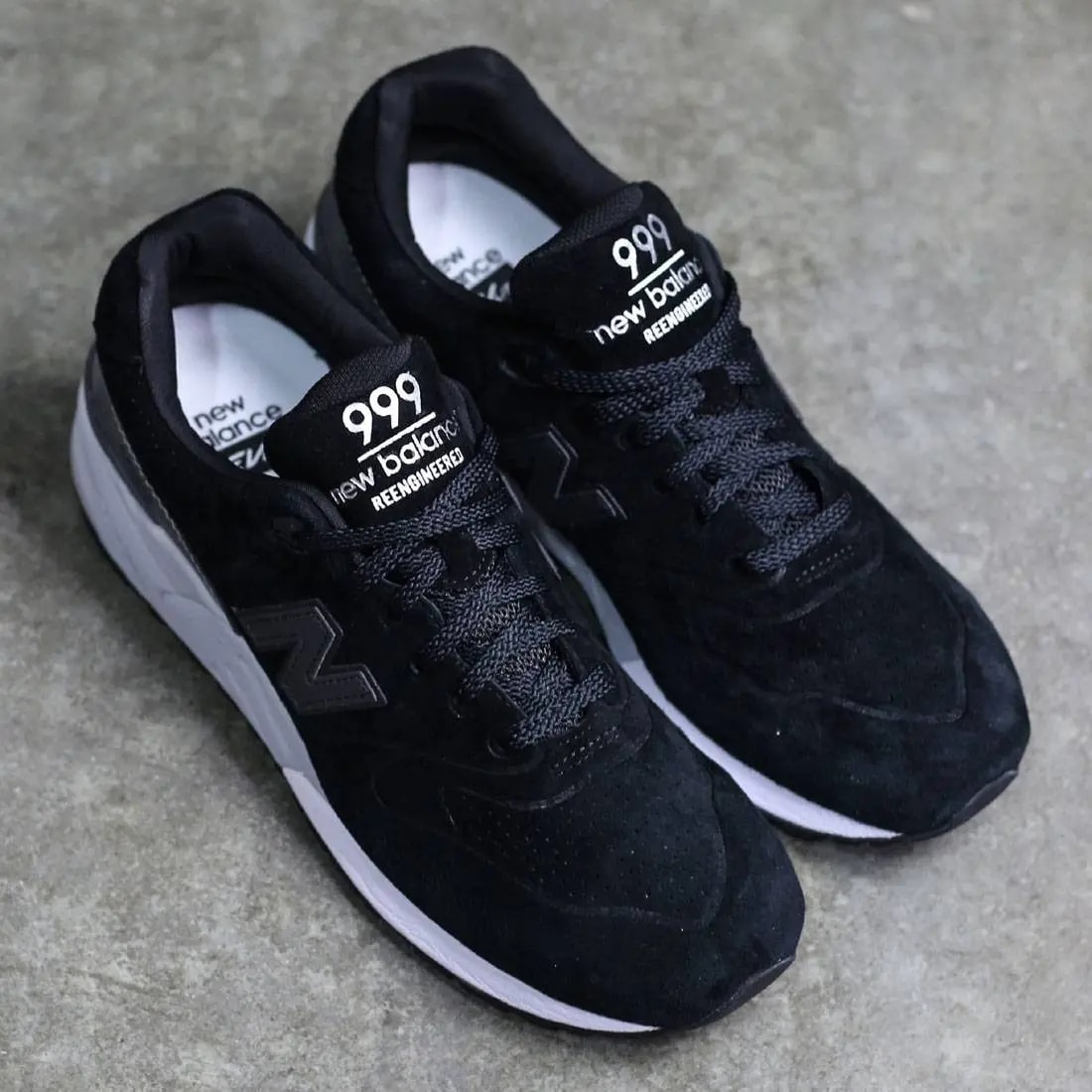 Giày New Balance 999 'Black Grey' MRL999BA — ảnh 5