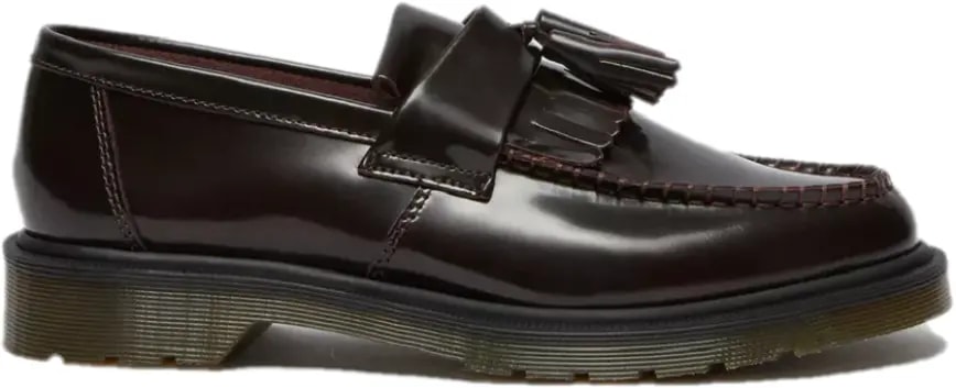 Giày Dr. Martens Cherry Red Adrian Leather Tassel Loafers 14573601 — kich-thuoc: 38