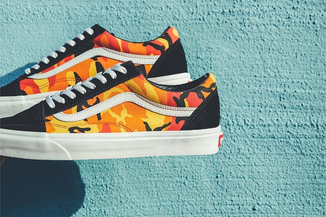 Giày Vans Old Skool 'Pop Camo Orange' VN0A38G1RK3 — ảnh 3