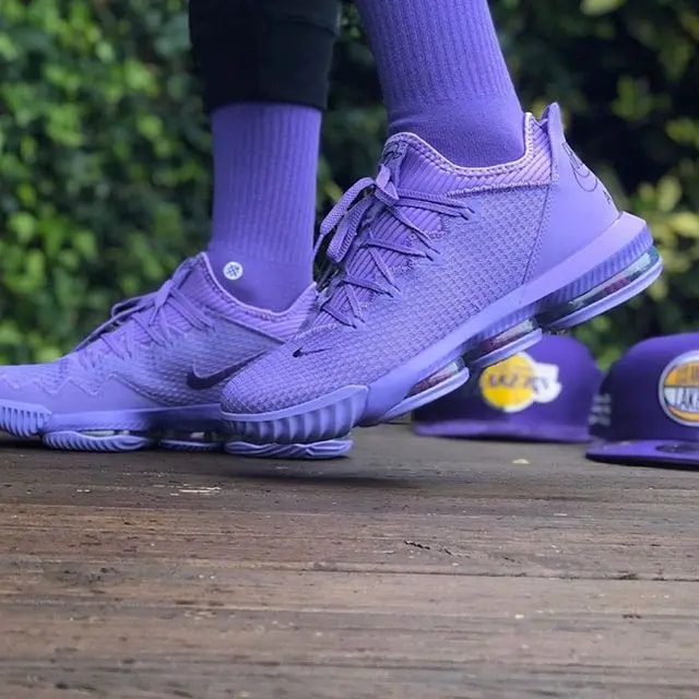 Giày Nike LeBron 16 Low EP 'Atomic Purple' CI2669-500 — ảnh 3
