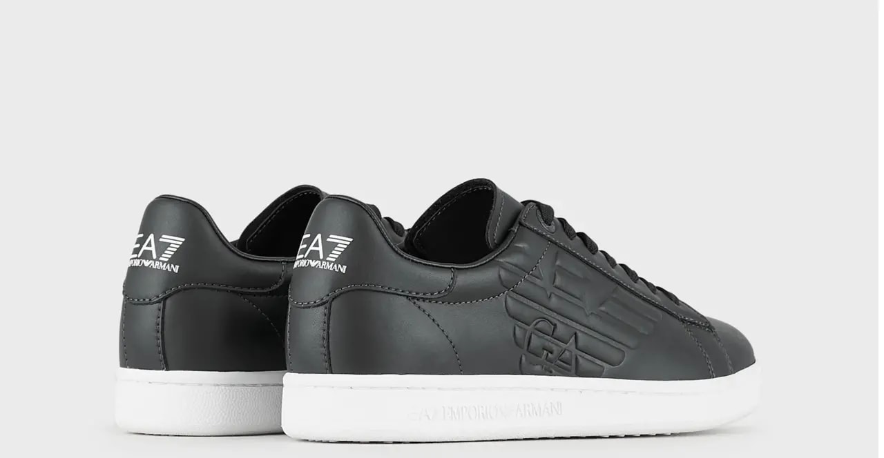 Giày Armani Classic New CC Sneakers 'Black' X8X001XCC51100002 — ảnh 2