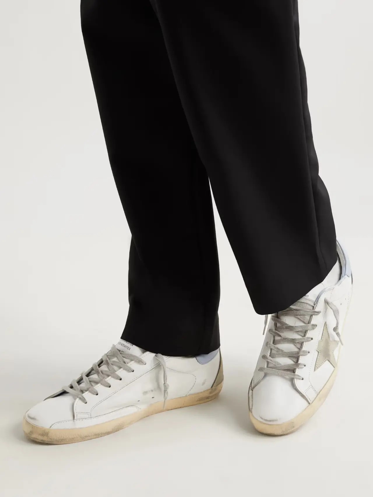 Giày Golden Goose Supper Star 'White Blue' GMF00102 F002569 10588 — ảnh 2