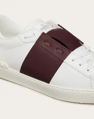 Giày Valentino Calfskin Open Sneaker UY2S0830BLUR67 — ảnh 4