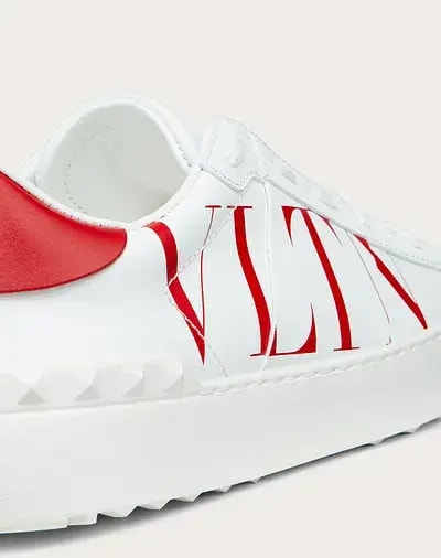 Giày Valentino Open Sneaker In Calfskin Leather WW2S0781XZUKR5 — ảnh 2