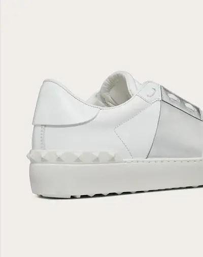 Giày Valentino Open Sneaker With Metallic Stripe WW2S0781FLR857 — ảnh 4