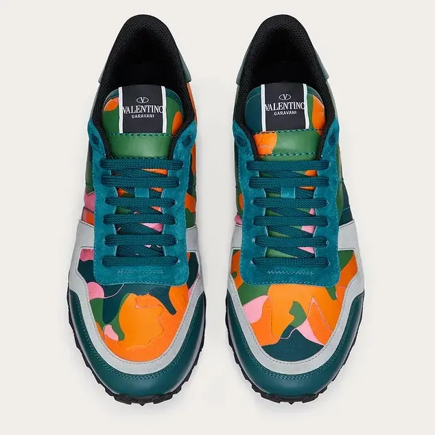 Giày Valentino Camouflage Rockrunner Multicolor WY2S0723TCCE80 — ảnh 3