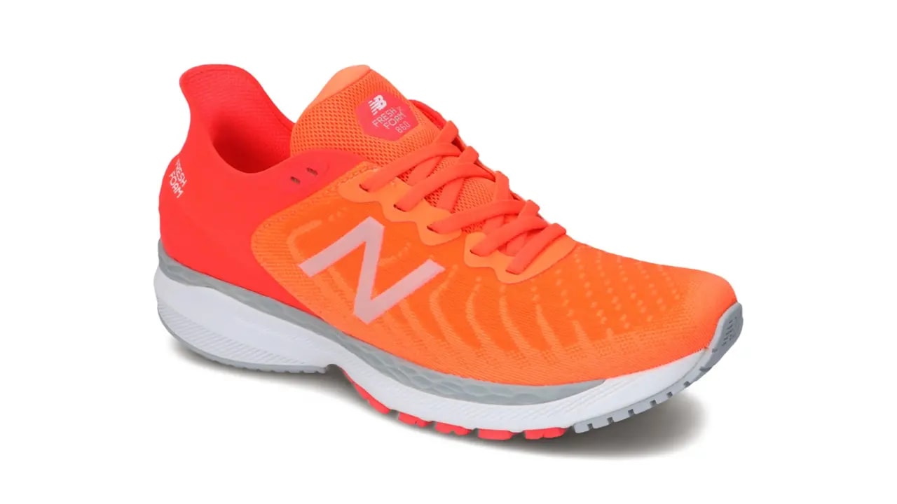 Giày New Balance Fresh Foam 860v11 Citrus Punch Vivid Coral W860P11 — ảnh 4