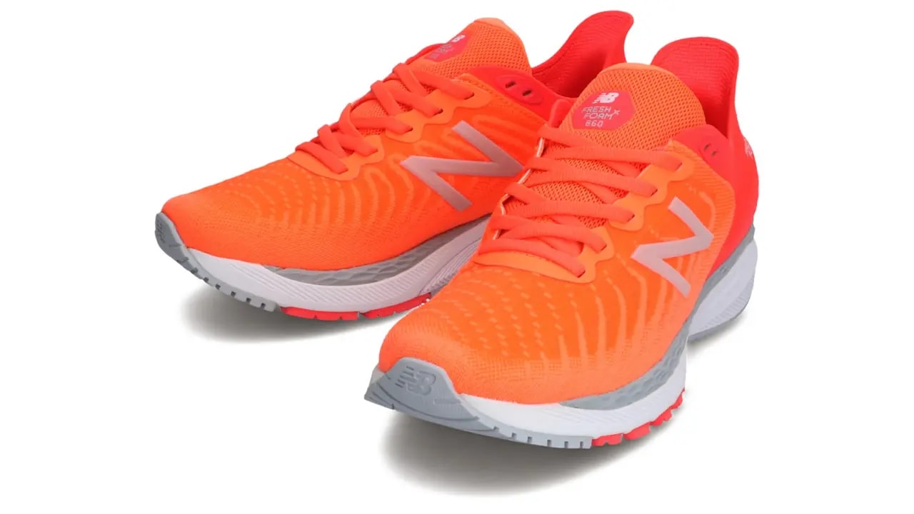 Giày New Balance Fresh Foam 860v11 Citrus Punch Vivid Coral W860P11 — ảnh 2