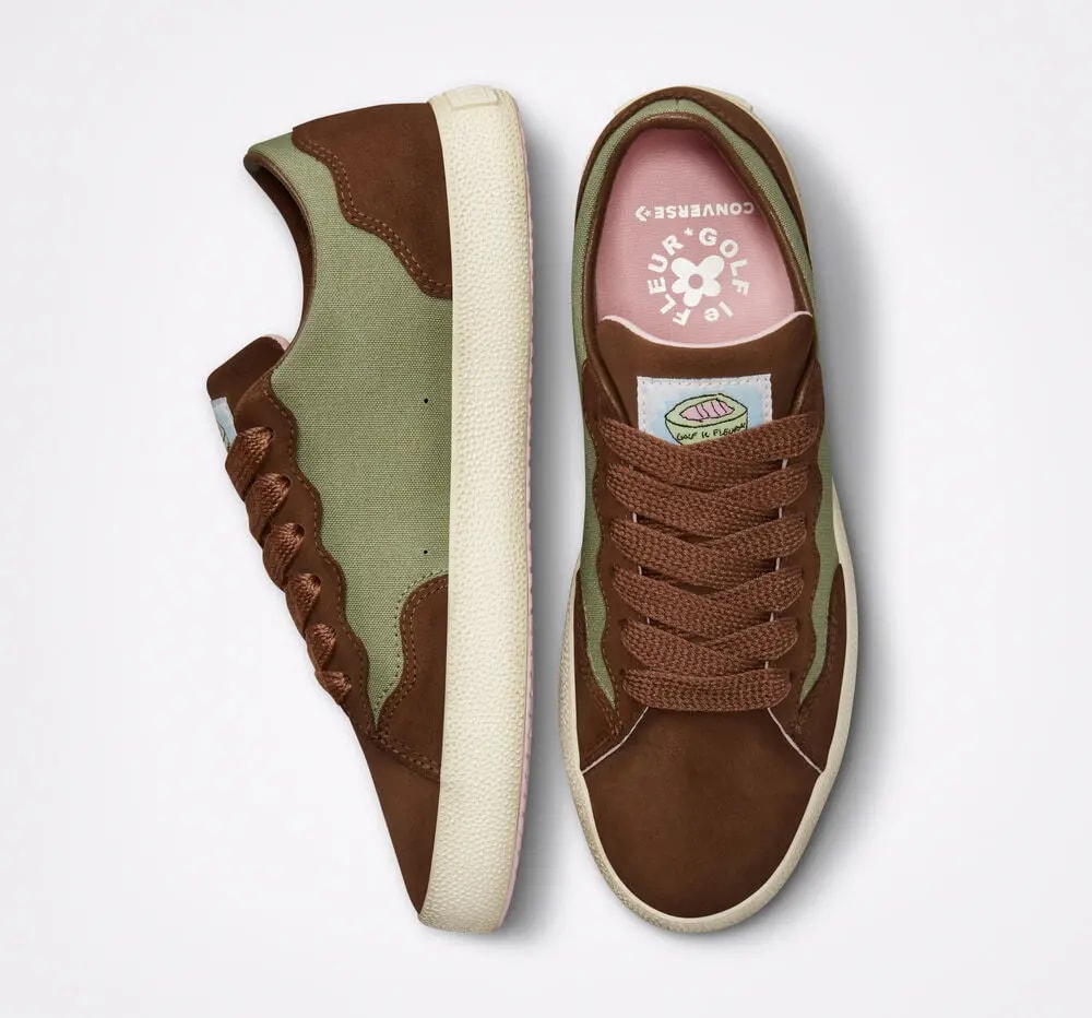 Giày Golf Le Fleur x Converse GLF 2.0 'Oil Green Bison' 173187C — ảnh 4