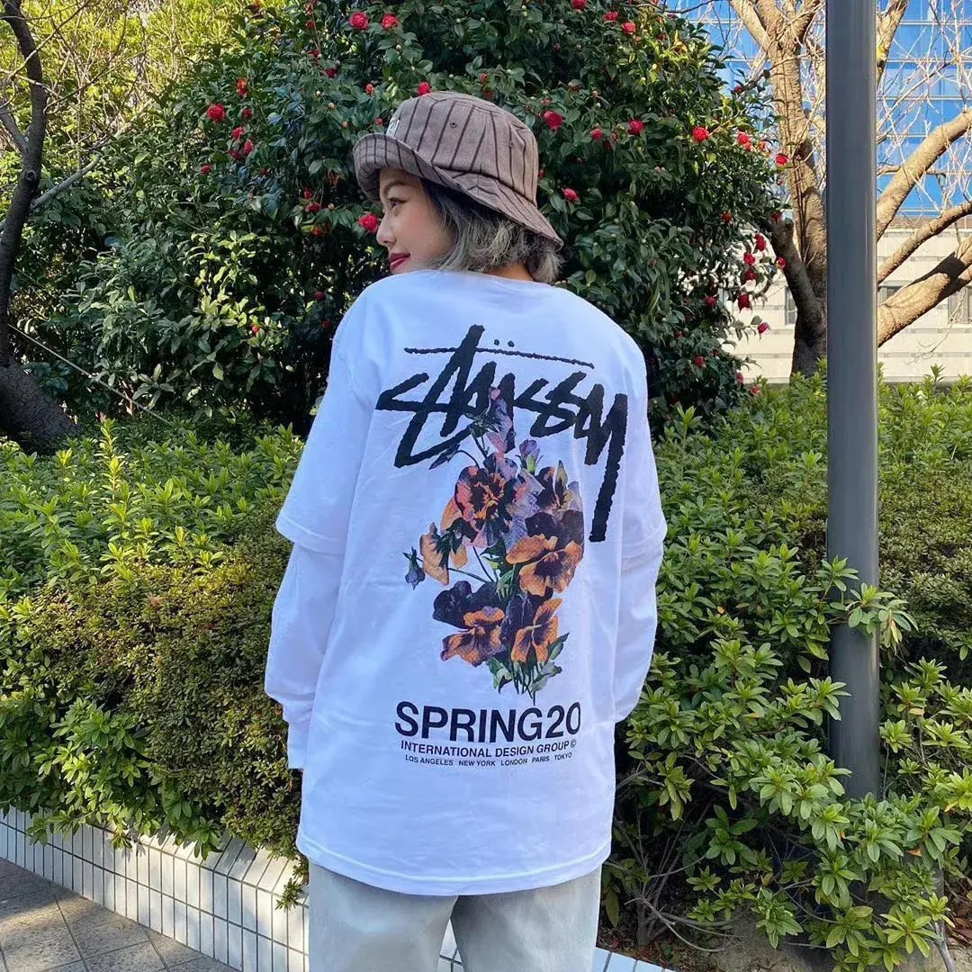 Áo Stussy "Spring 20" Tee White — ảnh 3