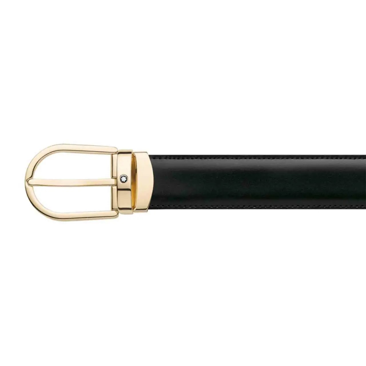 Dây Lưng Montblanc Business Line Reversible Leather Belt 'Black Brown' 111714 — ảnh 3