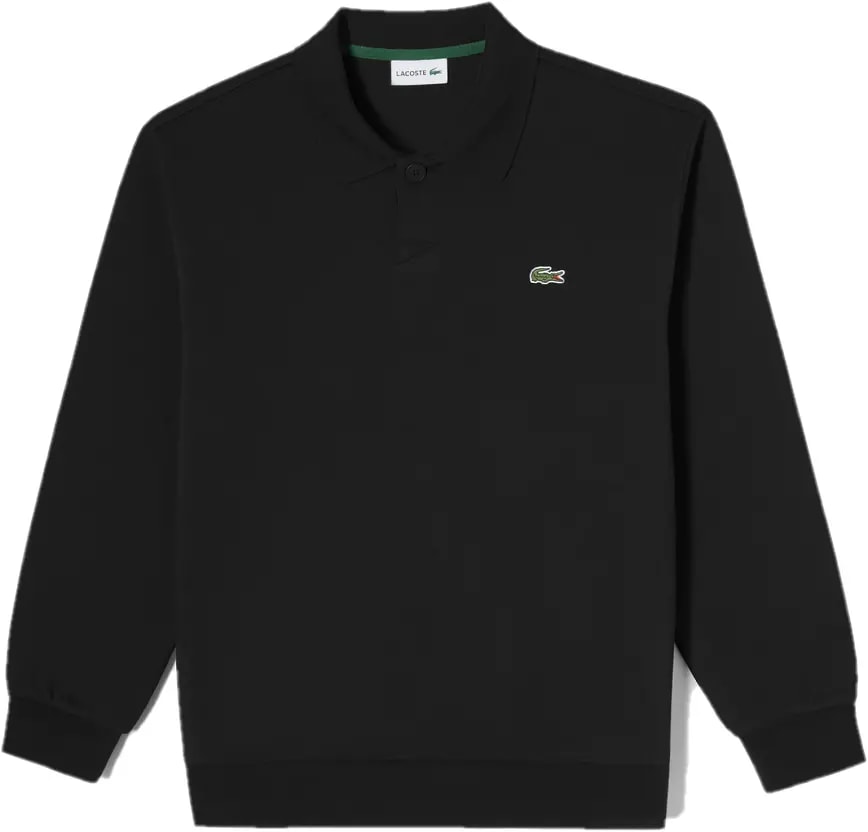 Áo Lacoste Polo Collar Sweatshirt 'Black' SH838E-53G-031 — kich-thuoc: M