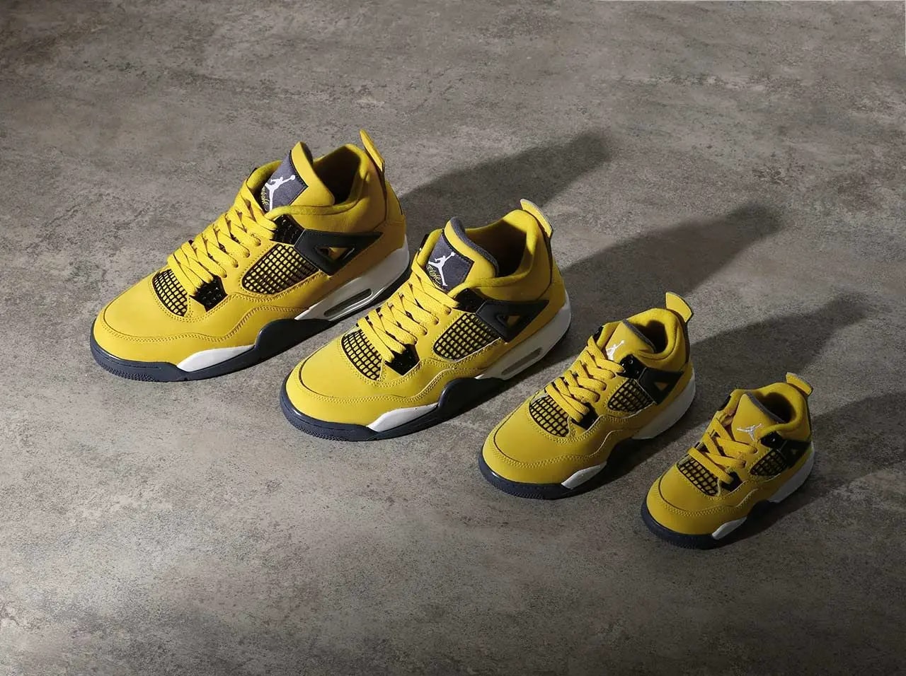 Giày Nike Air Jordan 4 Retro GS 'Lightning' 2021 408452-700 — ảnh 2