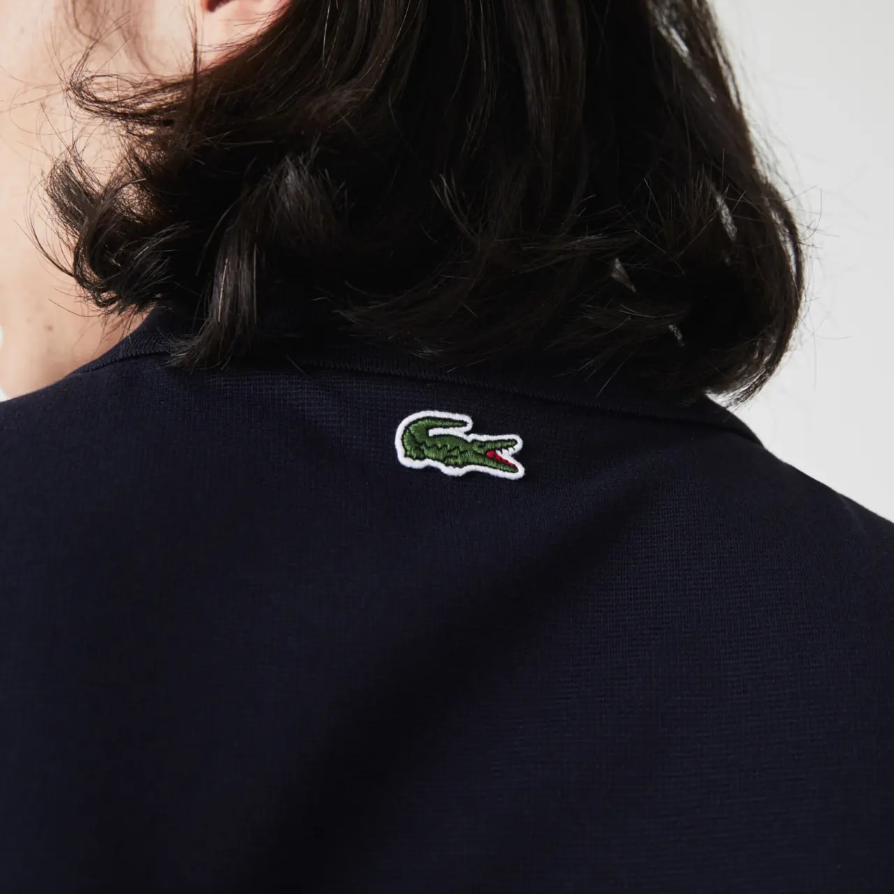 Áo Lacoste Lettered Ultra-light Knit Polo Shirt YH0028-00 — ảnh 4