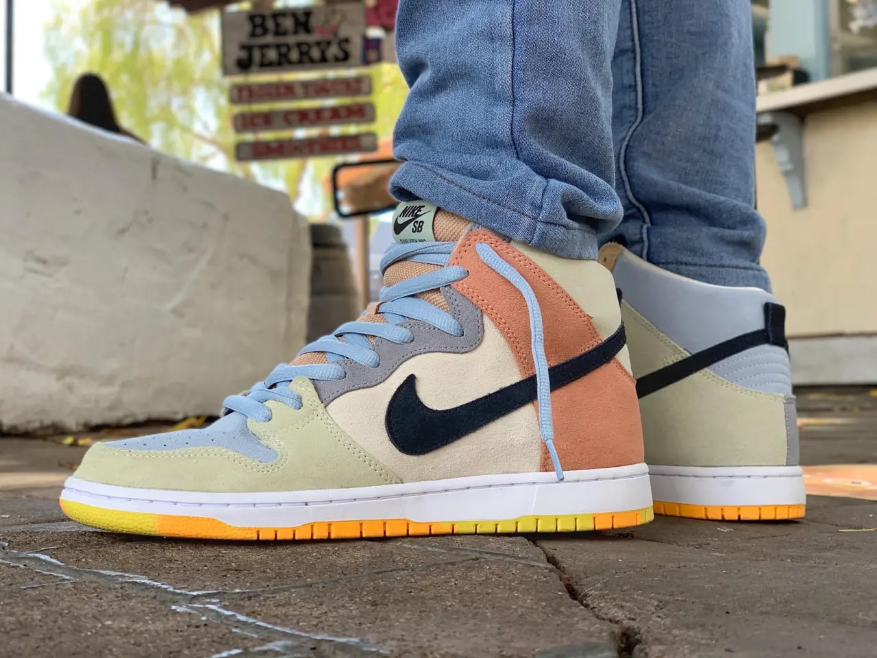 Giày Nike Dunk High Pro SB 'Spectrum' CN8345-001 — ảnh 5