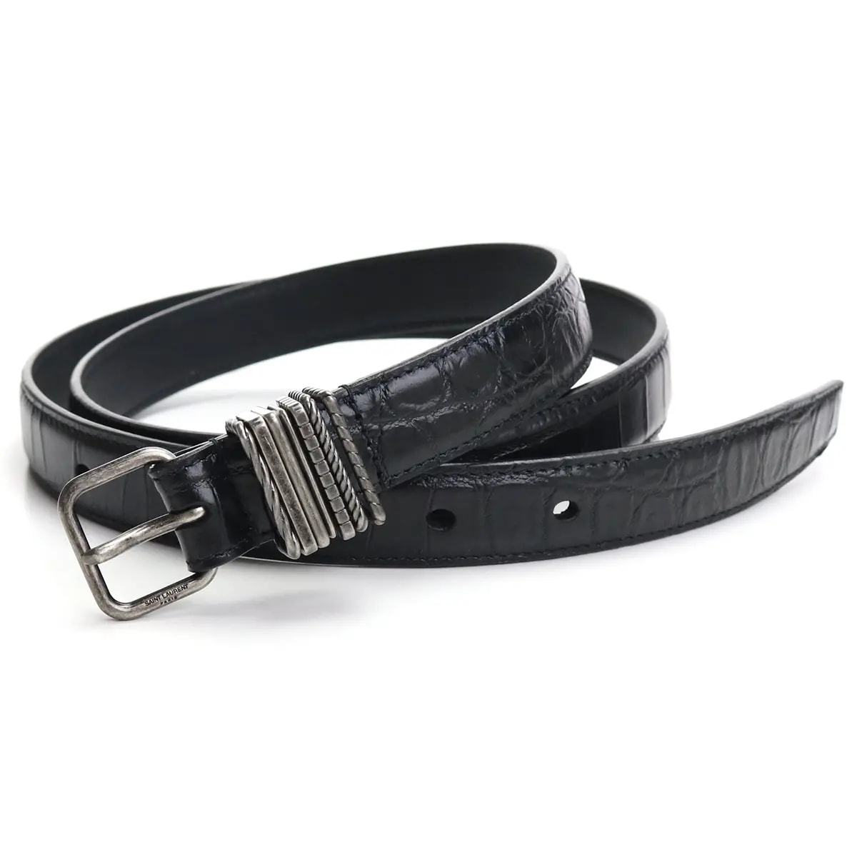 Thắt lưng Saint Laurent Schmaler Guertel Mit Me 649240-DZE0D-1000