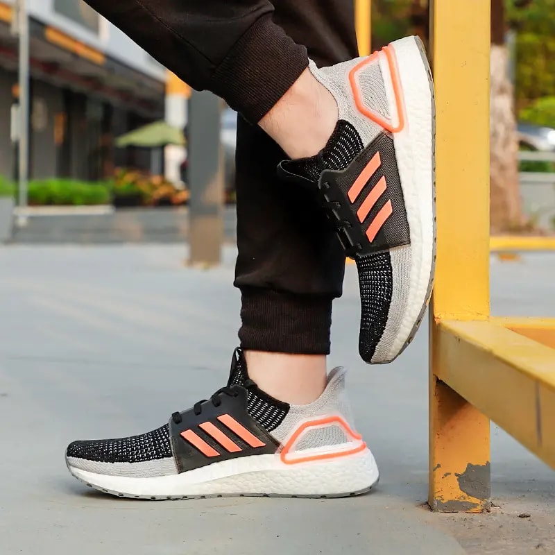 Giày Adidas UltraBoost 19 'Core Black Solar Orange' G27516 — ảnh 2
