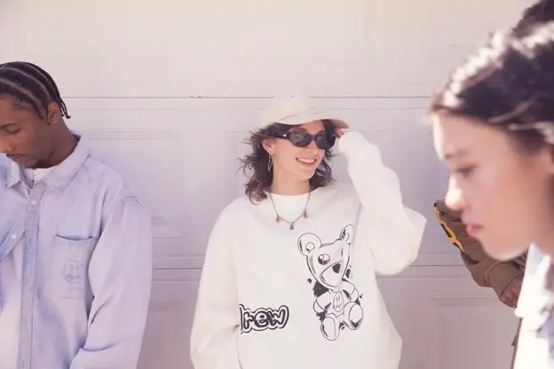 Áo Drew House Theordore Sketch Crewneck Off White — ảnh 3