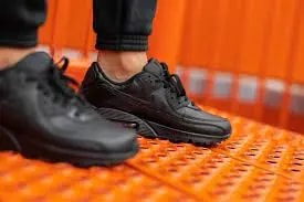 Giày Nike Max 90 Leather Triple Black CZ5594-001 — ảnh 4