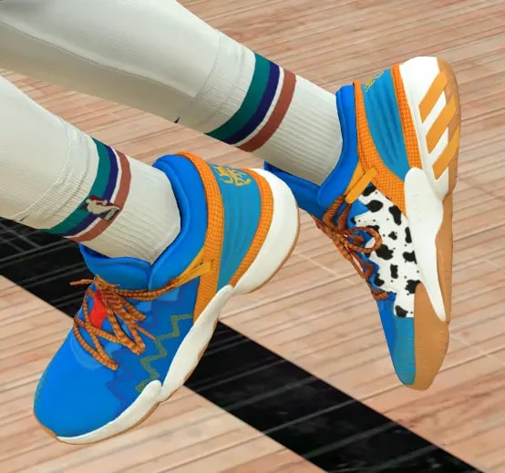 Giày Adidas Toy Story x D.O.N. Issue #2 J 'Woody' FX1595 — ảnh 2