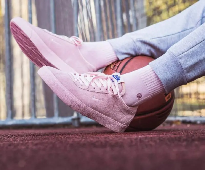 Giày Nike SB Bruin Low Bubblegum University Red x NBA AR1574-669 — ảnh 3