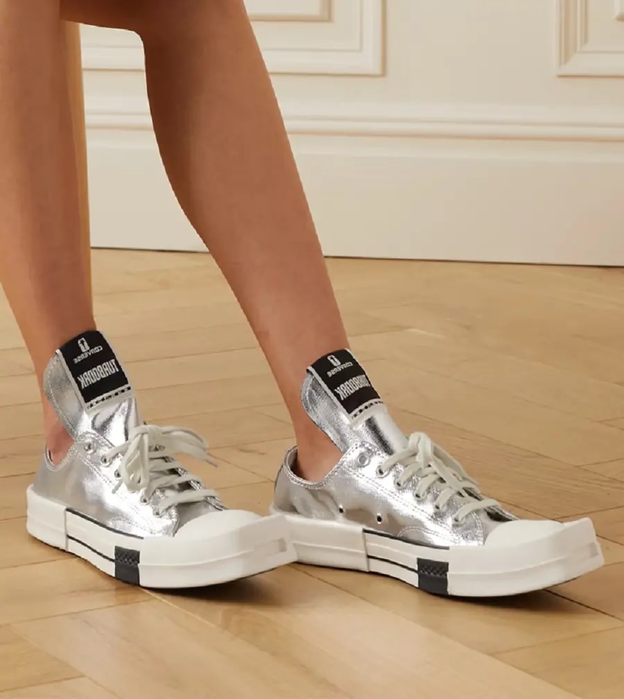 Giày Converse Chuck 70 Low 'Silver' A01292C — ảnh 2