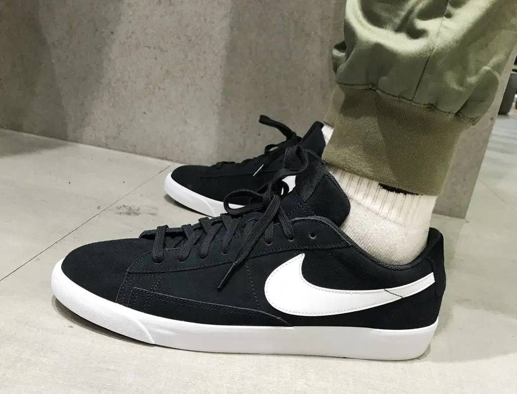 Giày Nike Blazer Low 'Black White' 371760-026 — ảnh 2