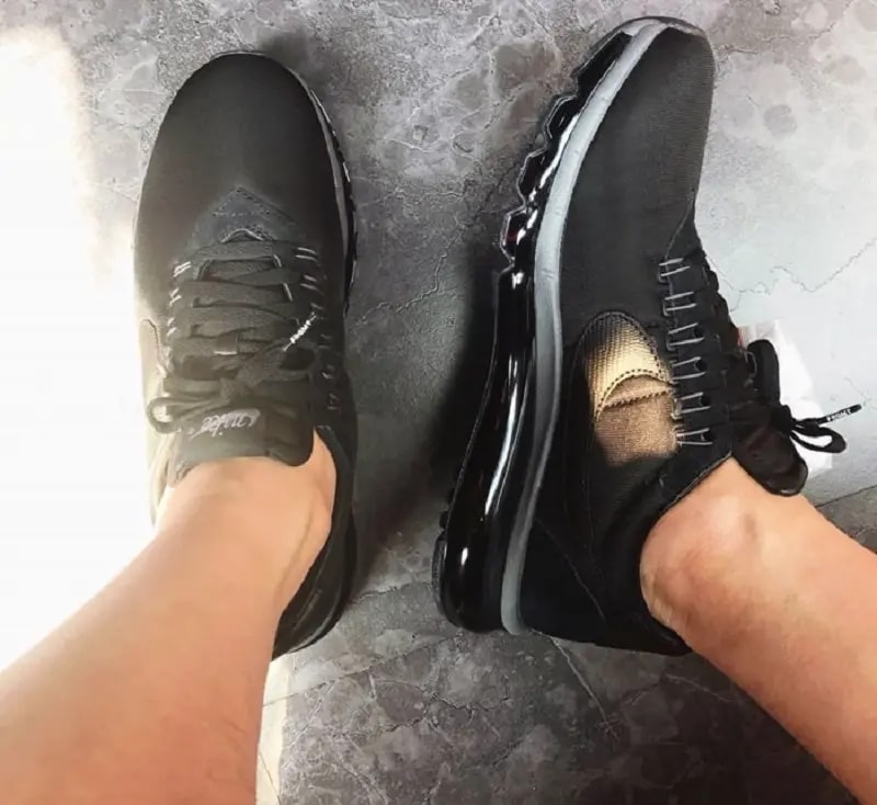 Giày Nike Fragment Design x Air Max LD-Zero 'Triple Black' 885893-001 — ảnh 4