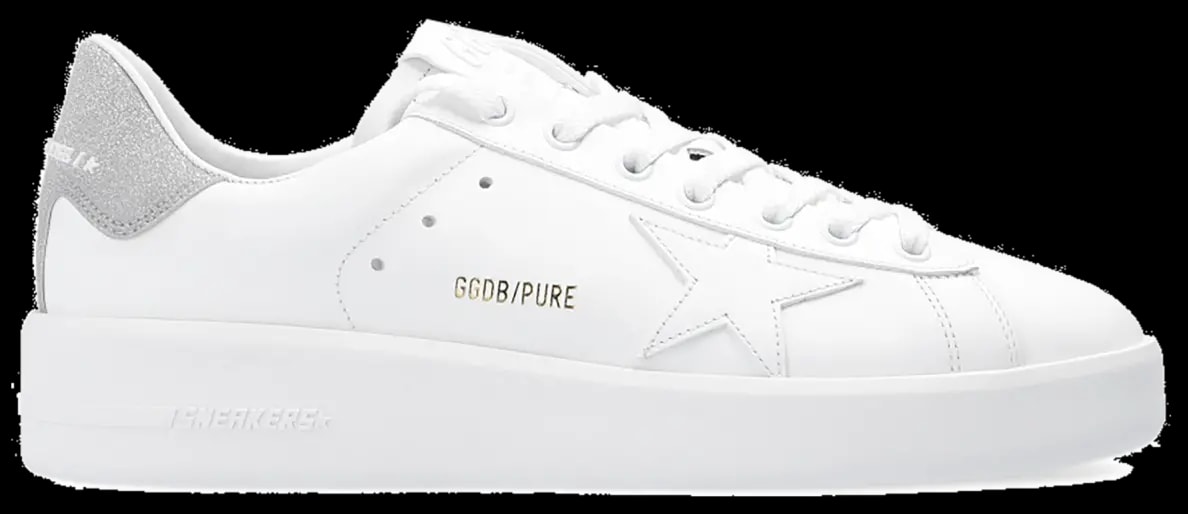 Giày Golden Goose WMNS Purestar 'White Silver' GWF00197 F000538 80185 — kich-thuoc: 36