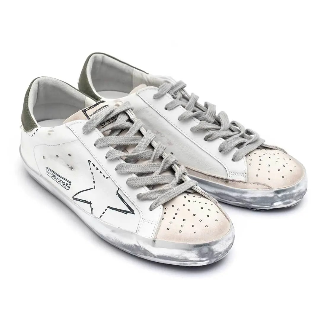 Giày Golden Goose Supper Star 'White' GMF00270 F002544 10781 — ảnh 4