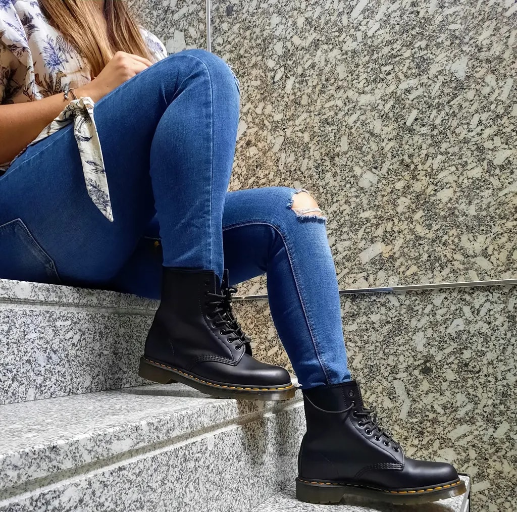 Giày Dr. Martens 1460 Black 10072004 — ảnh 3