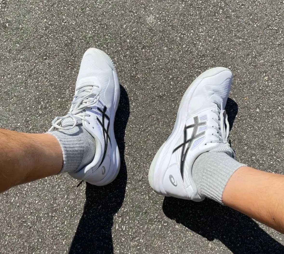 Giày Tennis Asics Gel Game 8 'White Black' 1041A192-101 — ảnh 3