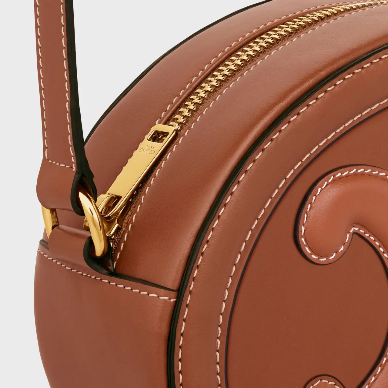 Túi Celine CROSSBODY OVAL PURSE in Smooth Calfskin 10I703DPQ-04LU — ảnh 3