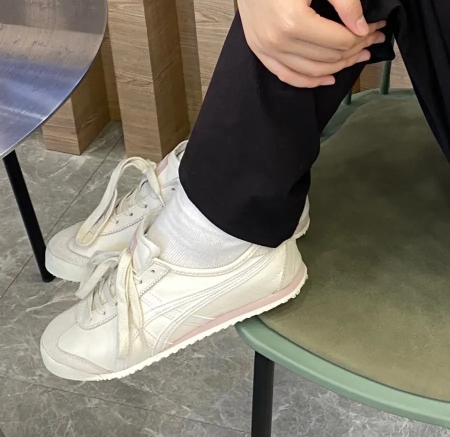 Giày Onitsuka Tiger Mexico 66 'White Pink' 1182A078-110 — ảnh 3