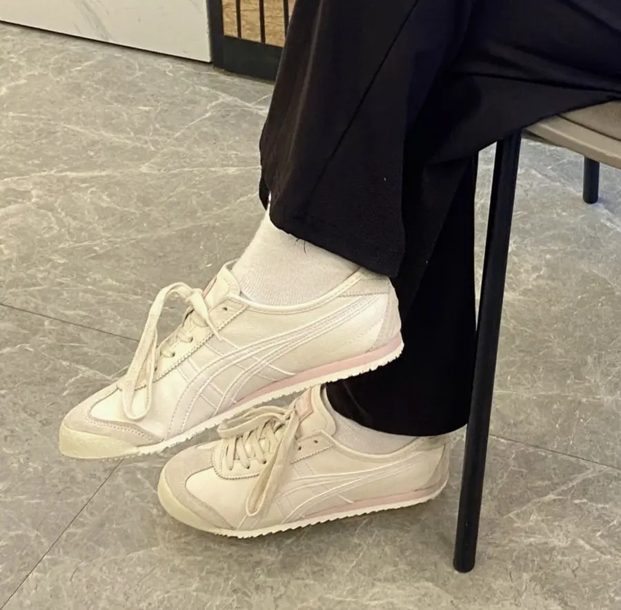 Giày Onitsuka Tiger Mexico 66 'White Pink' 1182A078-110 — ảnh 4