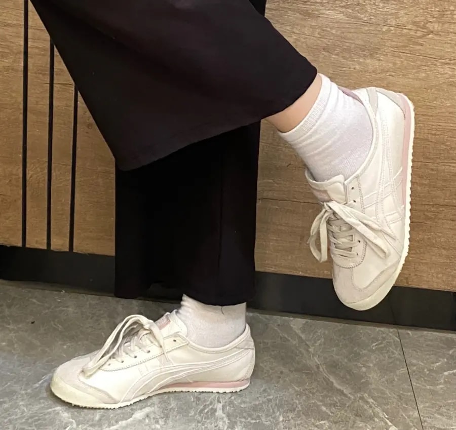 Giày Onitsuka Tiger Mexico 66 'White Pink' 1182A078-110 — ảnh 5