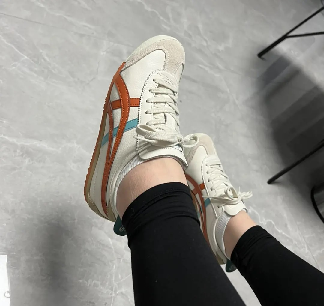 Giày Onitsuka Tiger Mexico 66 'White Beige' 1183A201-116 — ảnh 3