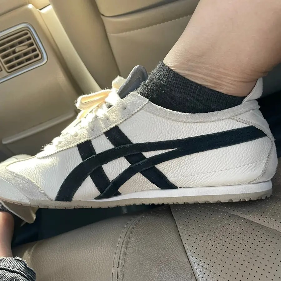 Giày Onitsuka Tiger Mexico 66 'White Black' 1183B391-200 — ảnh 5