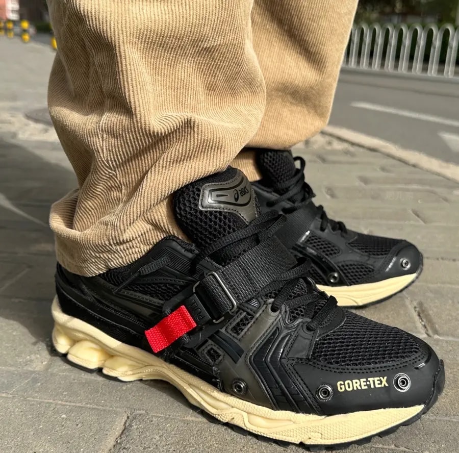 Giày Asics x Beams Gel-Kayano 14 Gore-Tex 'Black' 1201A532-001 — ảnh 2