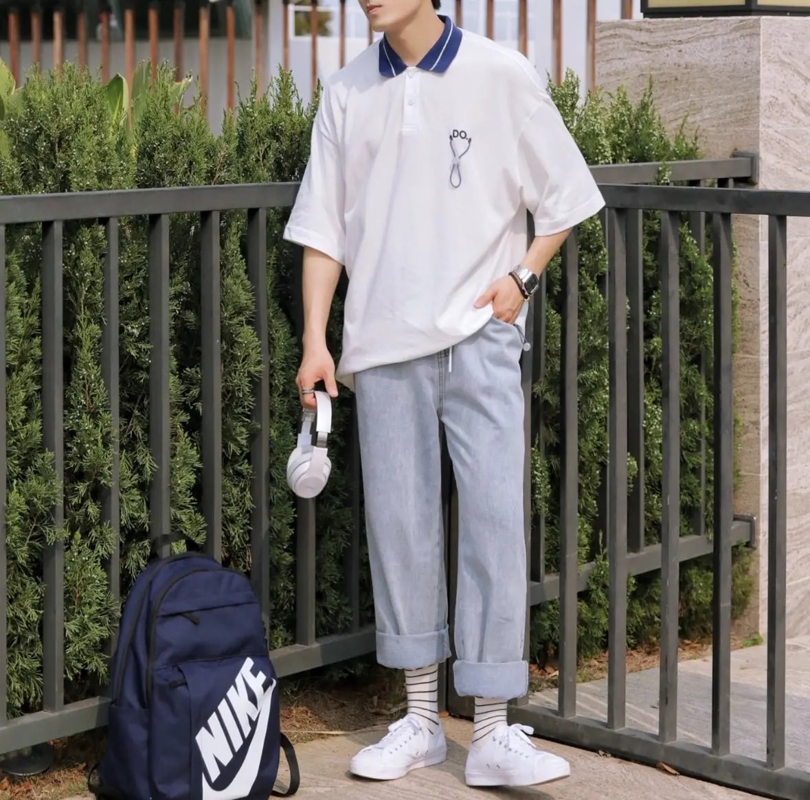 Giày Converse Jack Purcell Leather Low Top 164225C — ảnh 3
