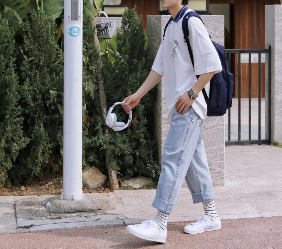 Giày Converse Jack Purcell Leather Low Top 164225C — ảnh 4