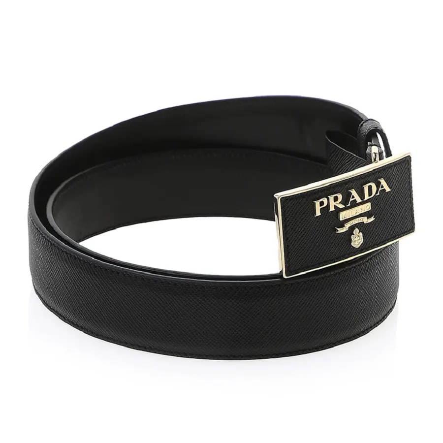 Thắt Lưng Prada Saffiano 'Black' 1CC291-053-F0002 — ảnh 2
