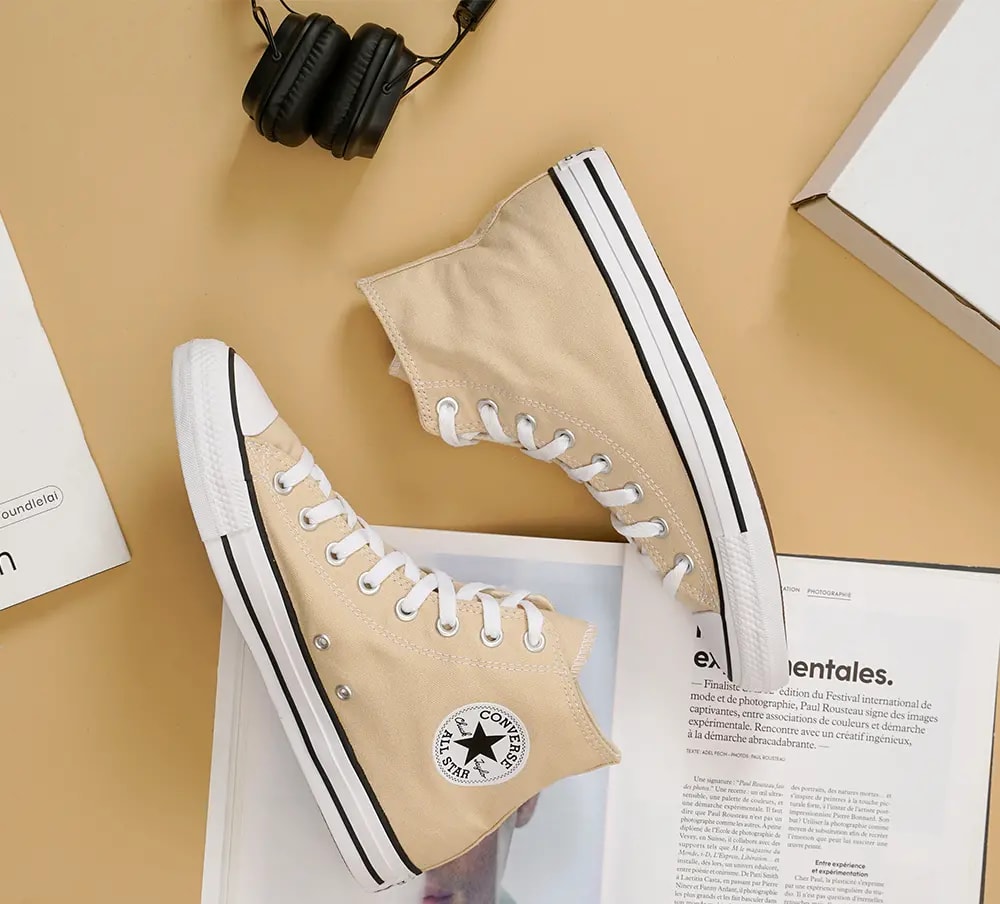 Giày Converse Chuck Taylor All Star High Seasonal Color 'Farro' 168575V — ảnh 3