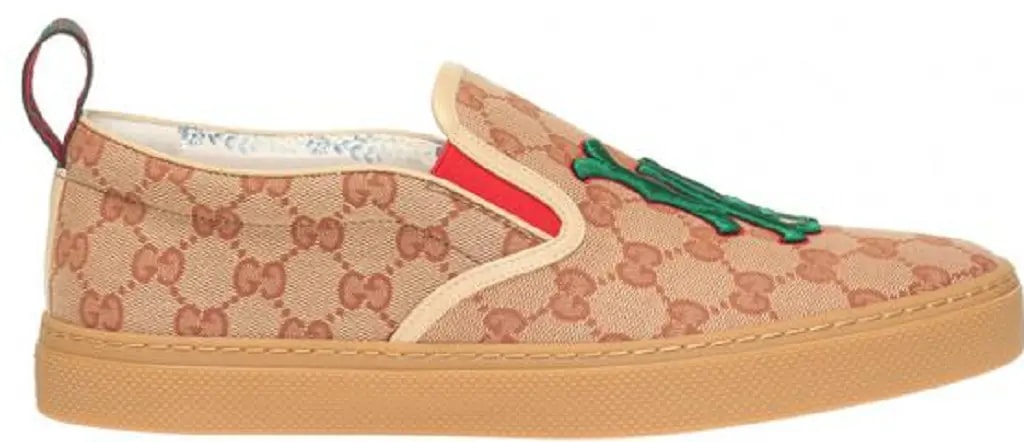 Giày Gucci x MLB Brown Slip On Sneakers 548646-9Y9H0-8368 — kich-thuoc: lien-he-order