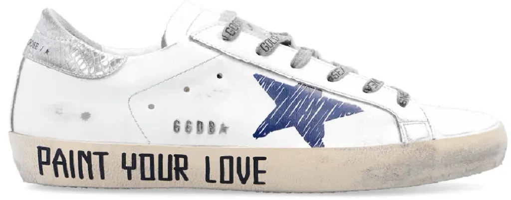 Giày Golden Goose Supper Star 'White Blue' GWF00270 F002474 10654 — kich-thuoc: lien-he-order