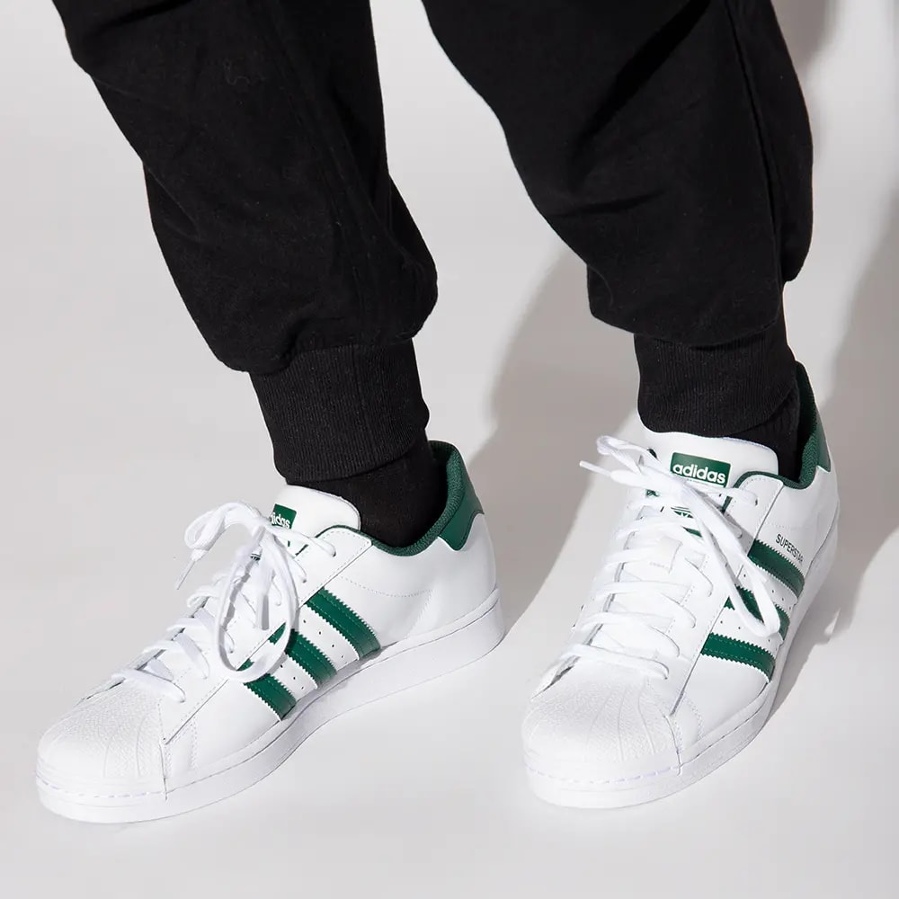 Giày Adidas Superstar 'White Collegiate Green' GZ3742 — ảnh 2