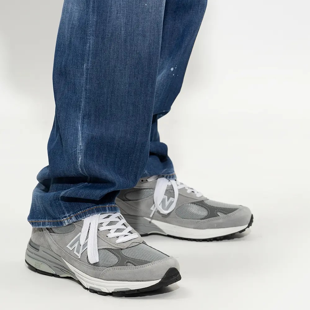 Giày New Balance 993 Made in USA 'Grey White' MR993GL — ảnh 2